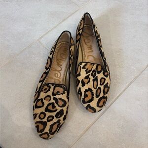 Leopard Print Women's Loafers